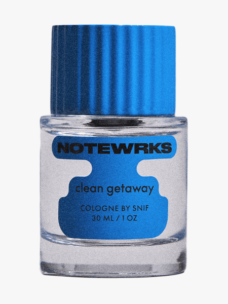 Snif Notewrks Clean Getaway in branded component on a light gray background